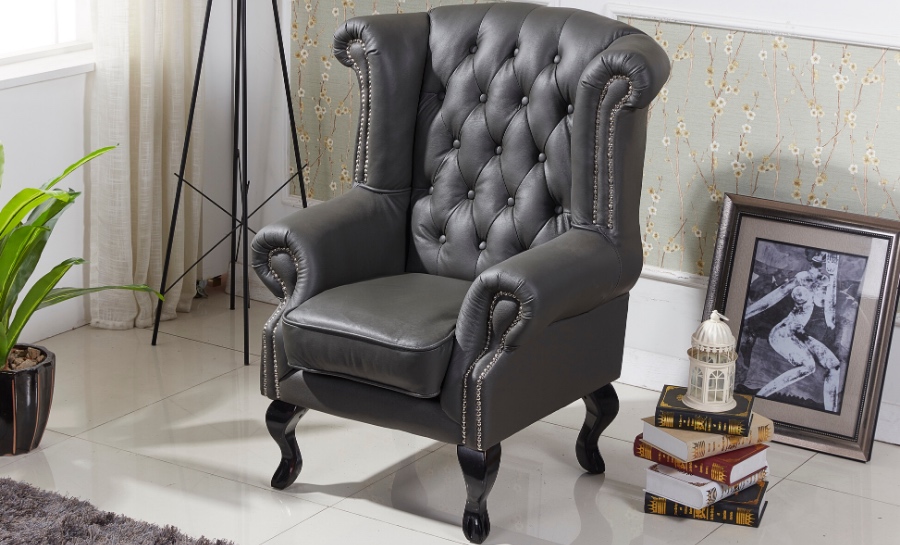 Leather Wingchair